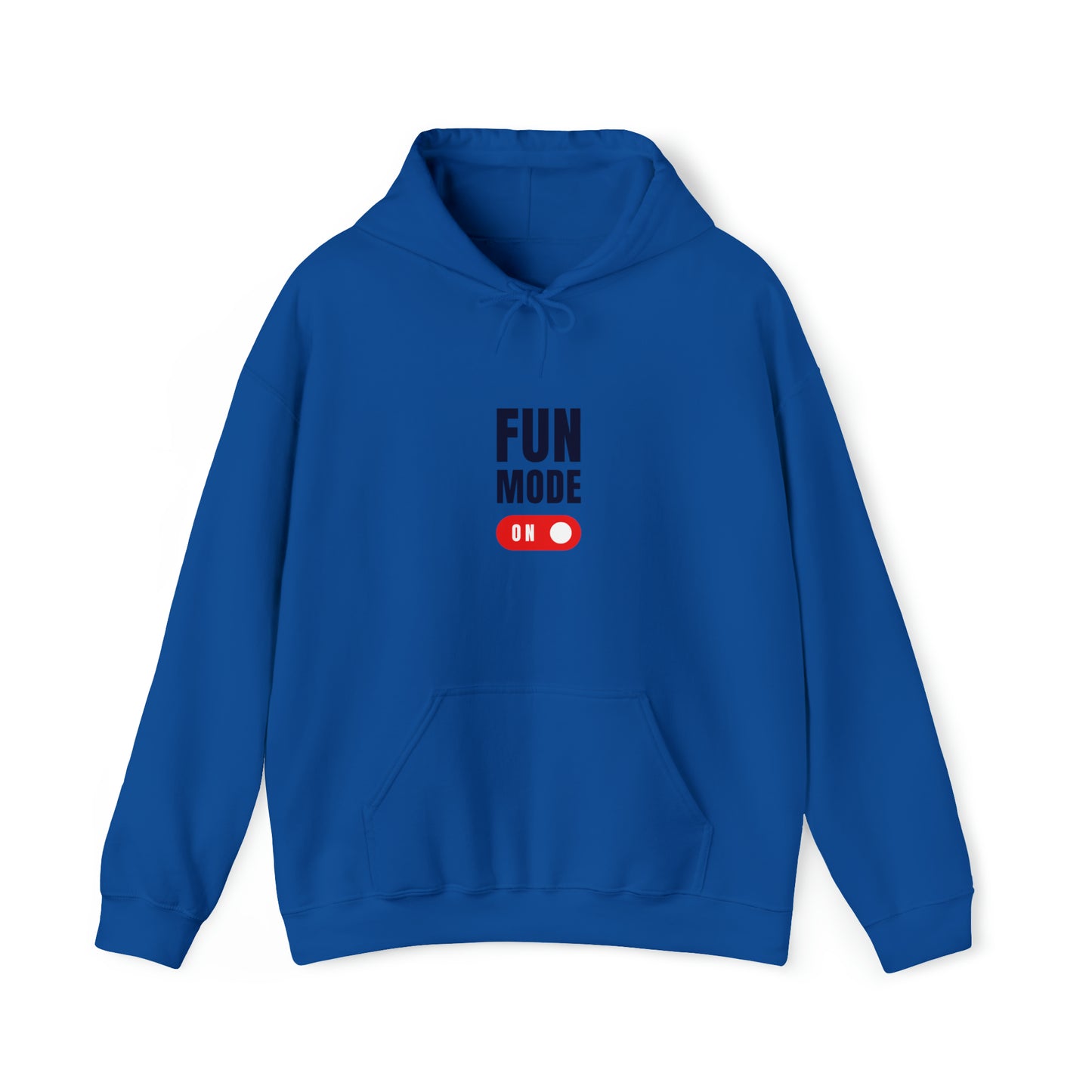 Introducing our "Fun Mode On" Hoodie, designed to add a touch of playfulness to your everyday style. This cozy and stylish hoodie will not only keep you warm but also showcase your vibrant personality.