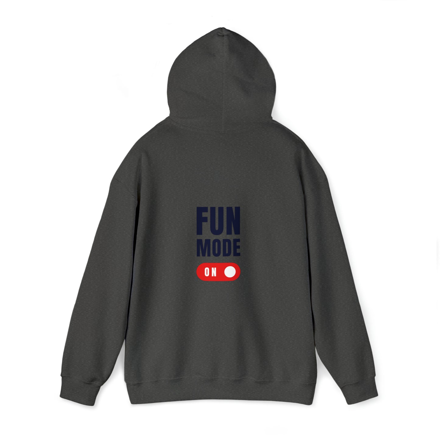 Introducing our "Fun Mode On" Hoodie, designed to add a touch of playfulness to your everyday style. This cozy and stylish hoodie will not only keep you warm but also showcase your vibrant personality.