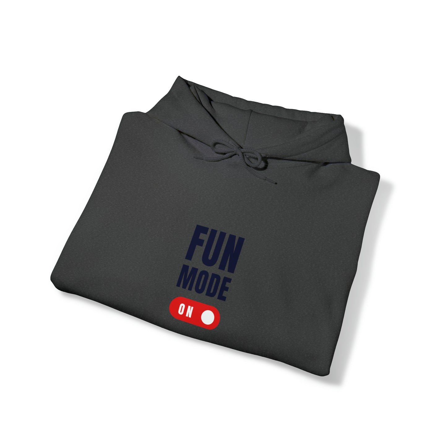 Introducing our "Fun Mode On" Hoodie, designed to add a touch of playfulness to your everyday style. This cozy and stylish hoodie will not only keep you warm but also showcase your vibrant personality.