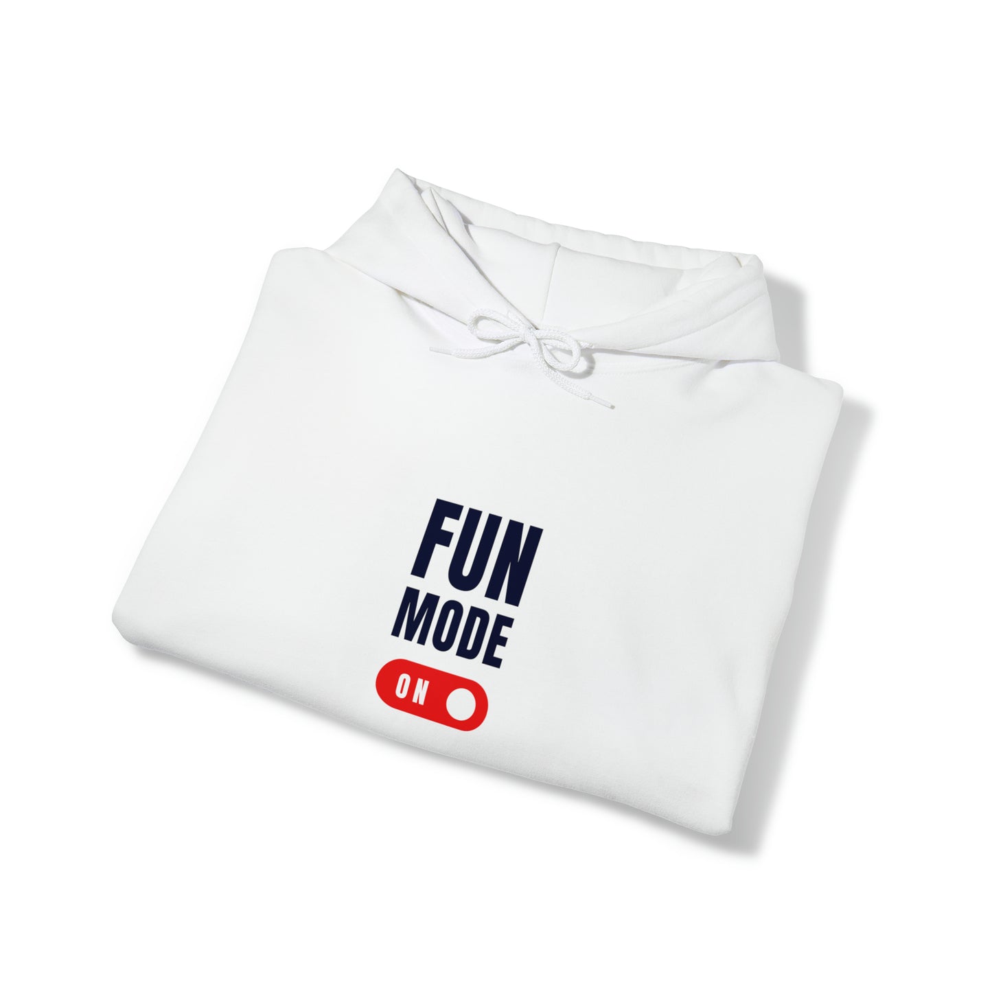 Introducing our "Fun Mode On" Hoodie, designed to add a touch of playfulness to your everyday style. This cozy and stylish hoodie will not only keep you warm but also showcase your vibrant personality.