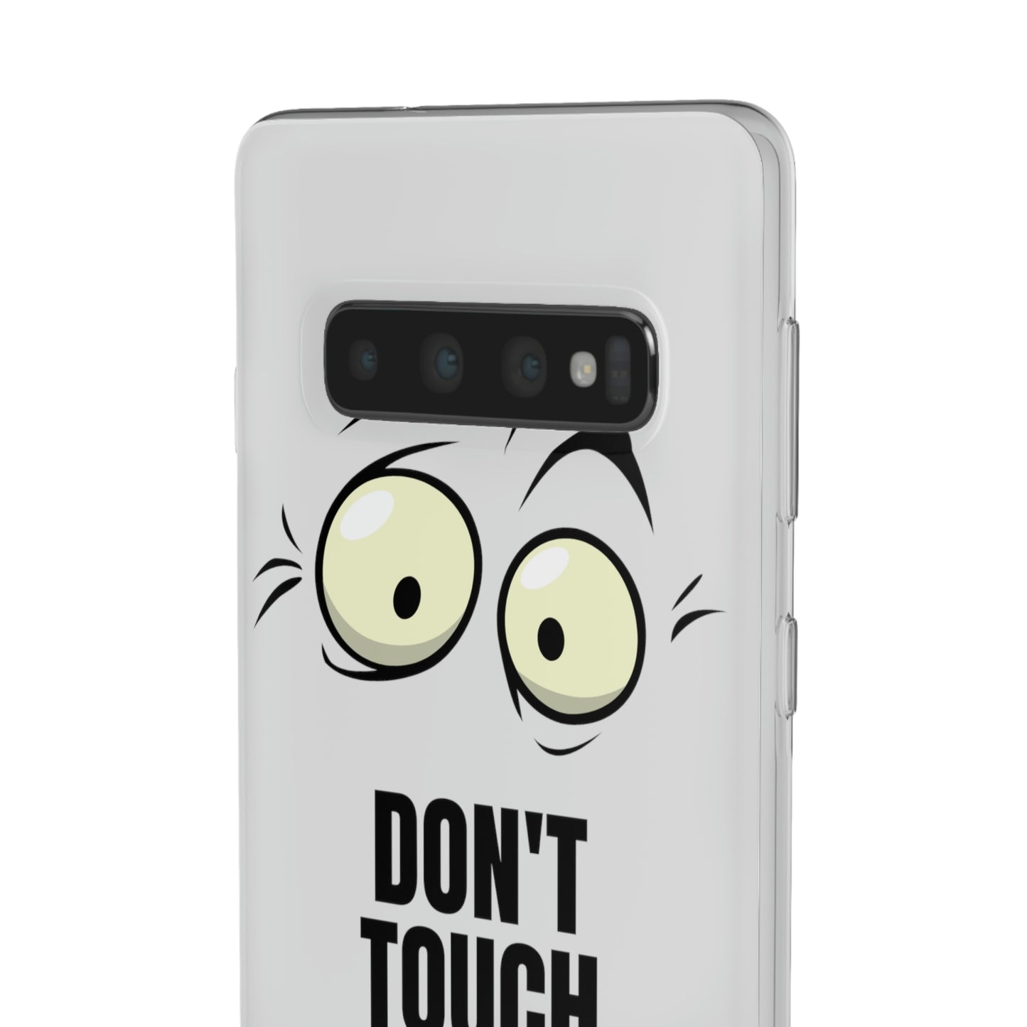 Don't touch my phone Flexi Cases Samsung Apple funny case protection slim design gift custom personalized protect iphone galazy S