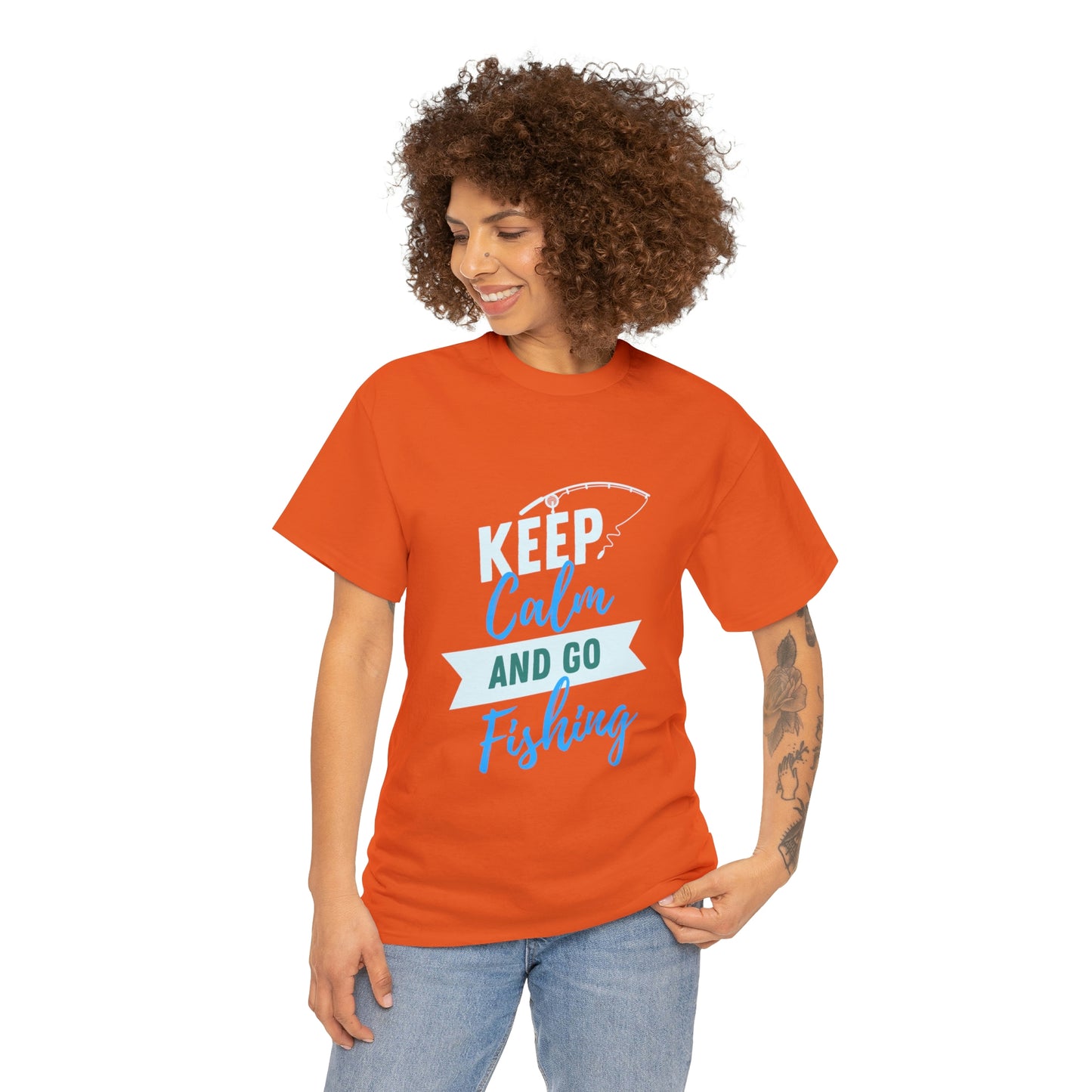 Keep Calm Fishing Your Style  Our Custom Printed Tee Unique Design Comfortable Fit and Personalized for You. color, funny tshirt tee shirt