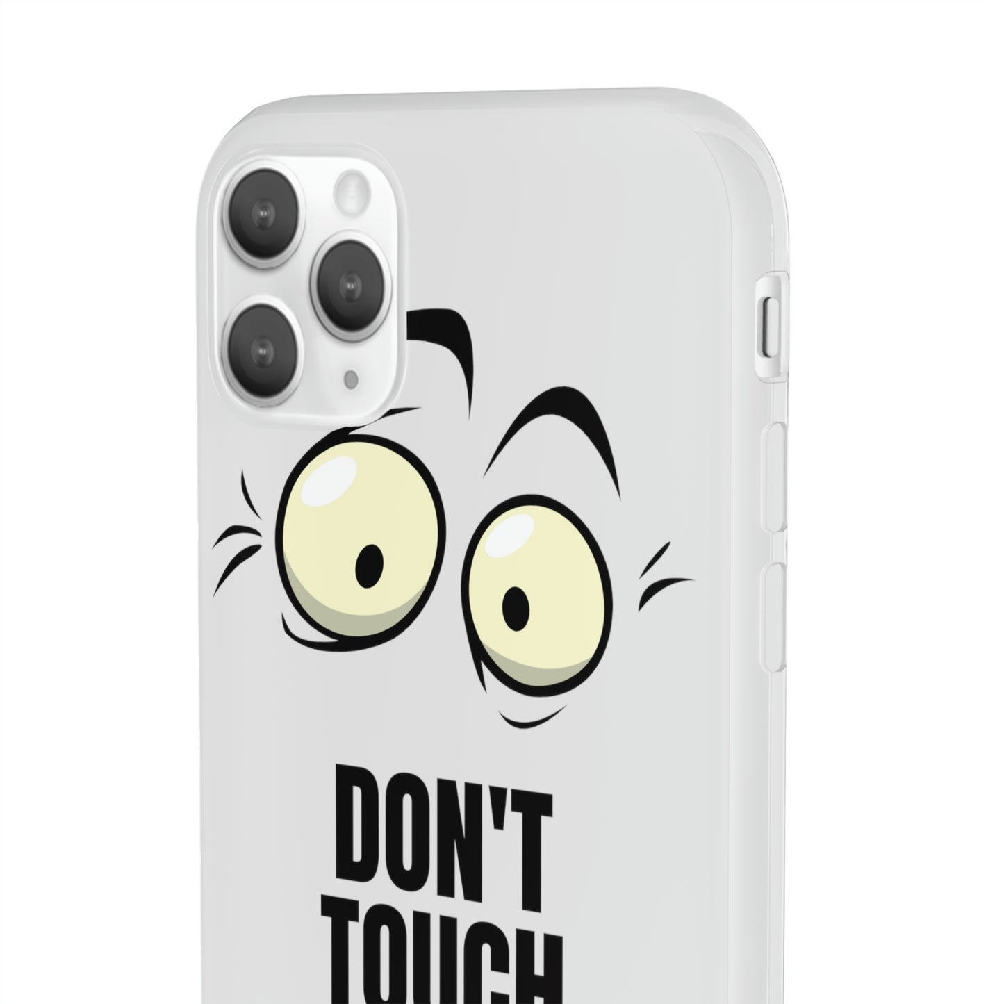 Don't touch my phone Flexi Cases Samsung Apple funny case protection slim design gift custom personalized protect iphone galazy S