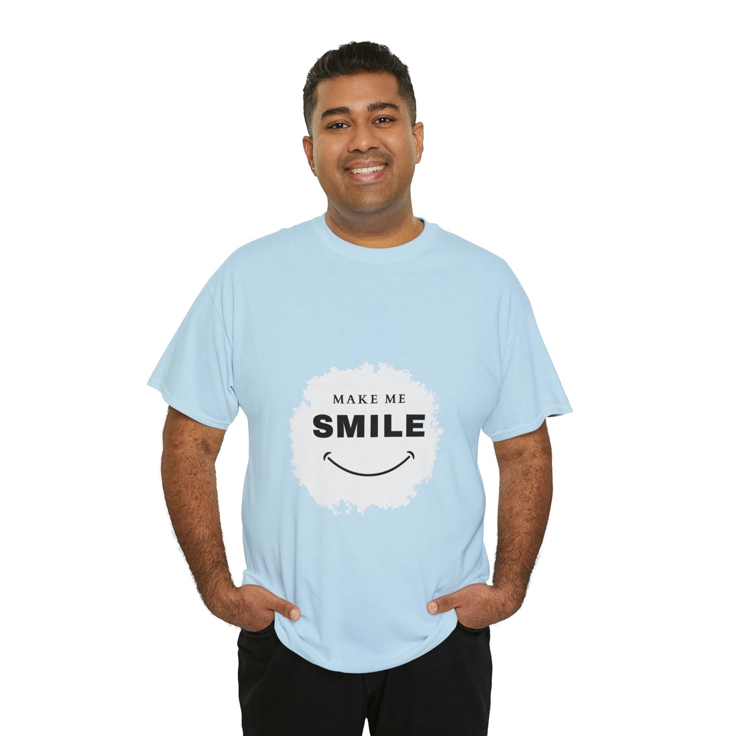 Make me smile Your Style with Our Custom Printed Tee Unique Design Comfortable Fit and Personalized for You.  color, funny tshirt tee shirt