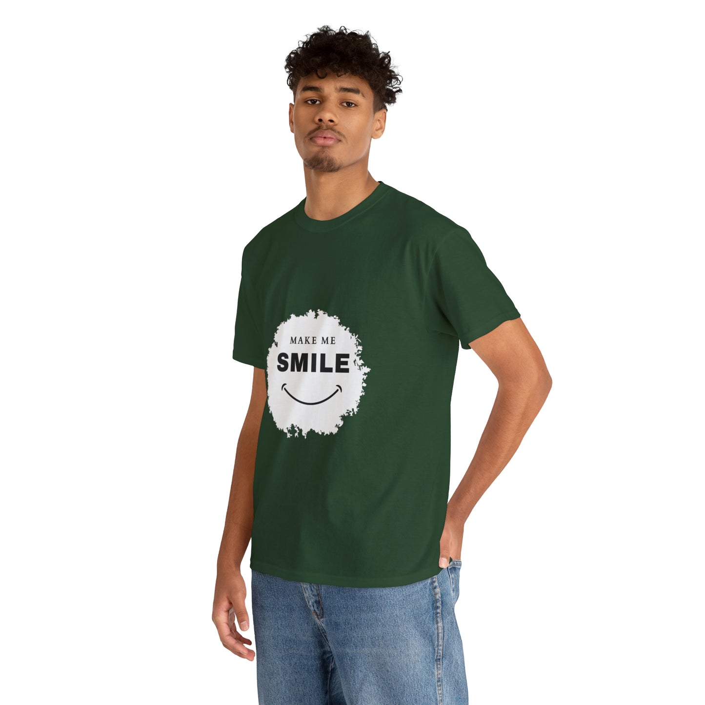 Make me smile Your Style with Our Custom Printed Tee Unique Design Comfortable Fit and Personalized for You.  color, funny tshirt tee shirt