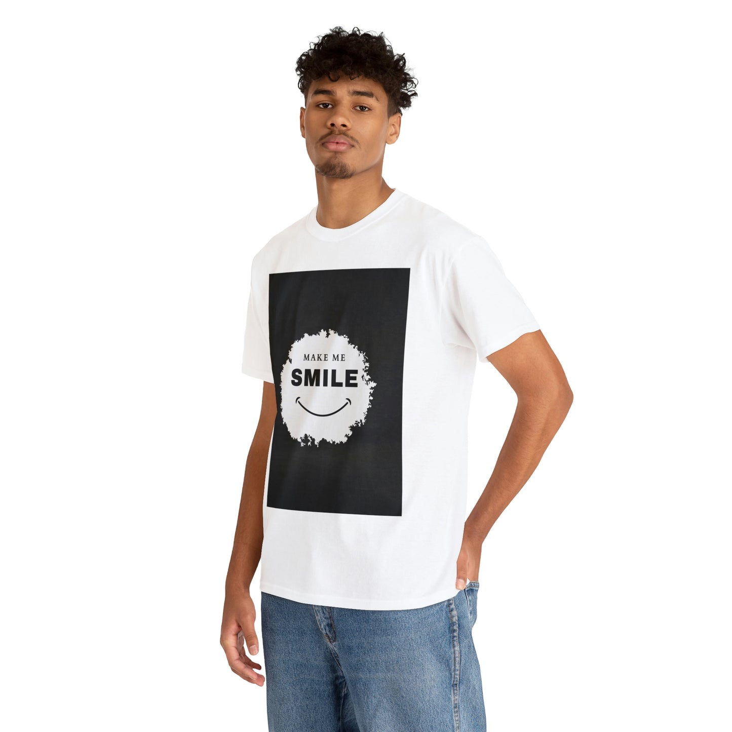 Make me smile Your Style with Our Custom Printed Tee Unique Design Comfortable Fit and Personalized for You.  color, funny tshirt tee shirt