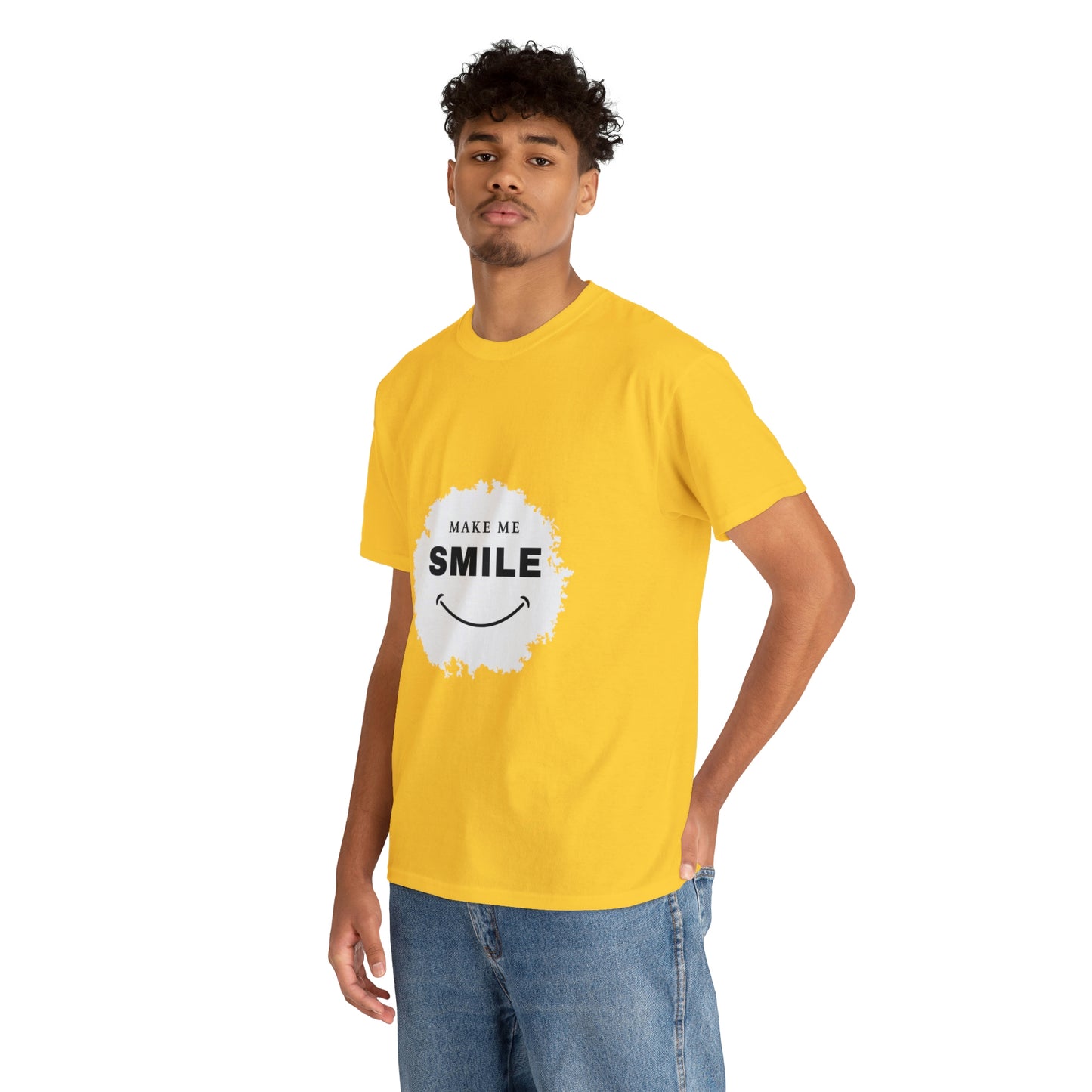 Make me smile Your Style with Our Custom Printed Tee Unique Design Comfortable Fit and Personalized for You.  color, funny tshirt tee shirt