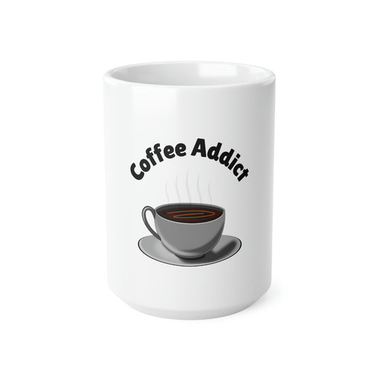 Coffee addict Ceramic Coffee Cups 11oz 15oz gift funny humor hot drink need work drink mug cute tea small personalized fun