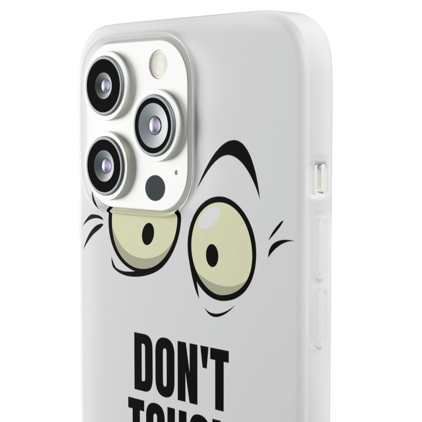 Don't touch my phone Flexi Cases Samsung Apple funny case protection slim design gift custom personalized protect iphone galazy S