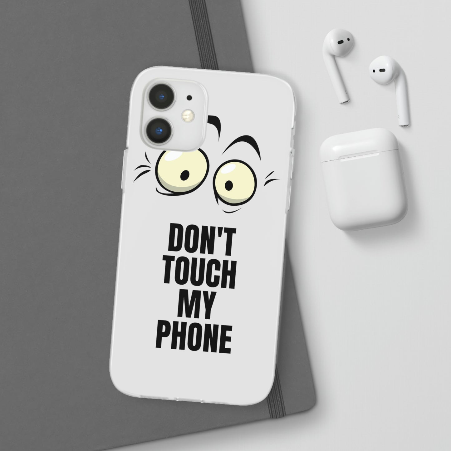 Don't touch my phone Flexi Cases Samsung Apple funny case protection slim design gift custom personalized protect iphone galazy S