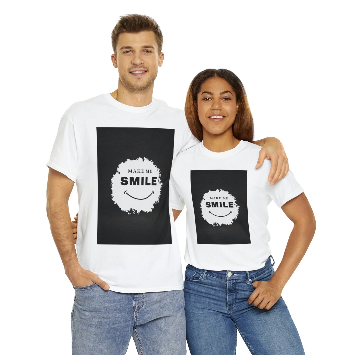 Make me smile Your Style with Our Custom Printed Tee Unique Design Comfortable Fit and Personalized for You.  color, funny tshirt tee shirt