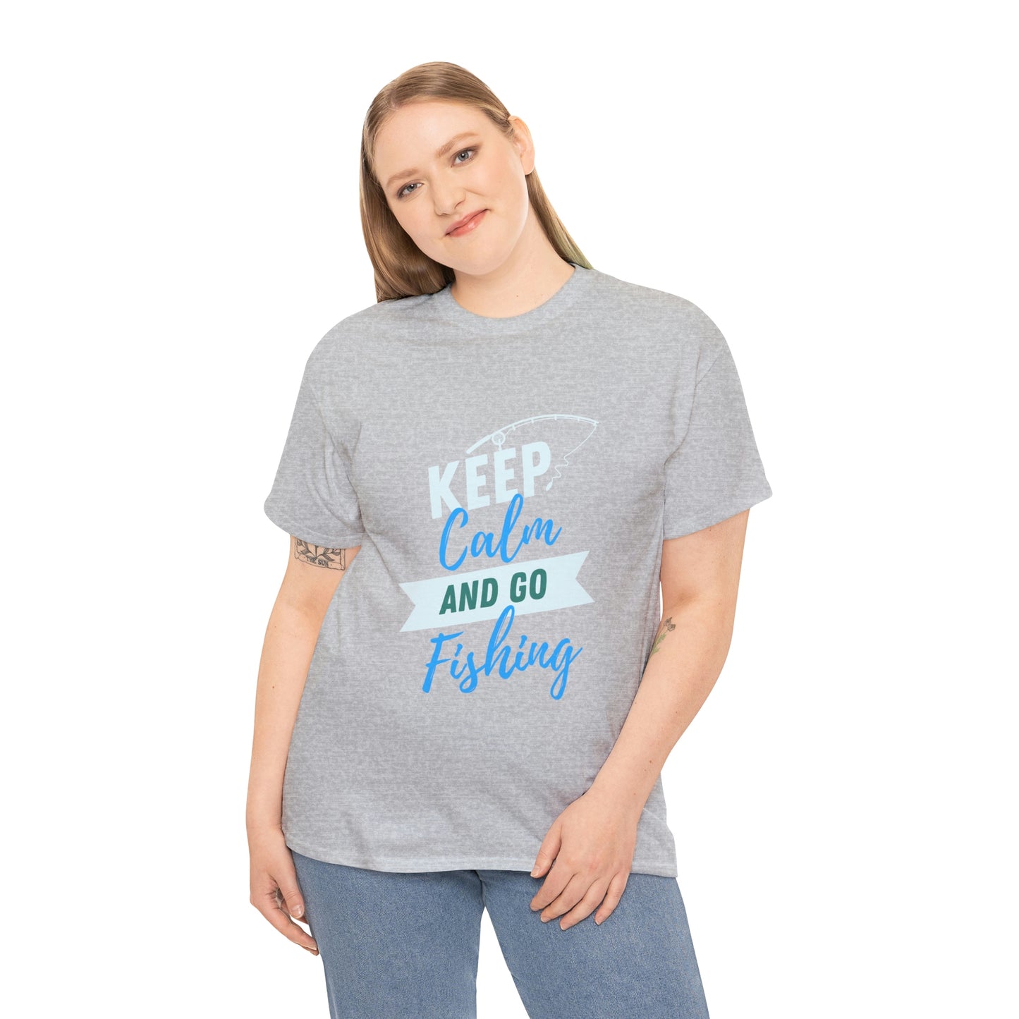 Keep Calm Fishing Your Style  Our Custom Printed Tee Unique Design Comfortable Fit and Personalized for You. color, funny tshirt tee shirt