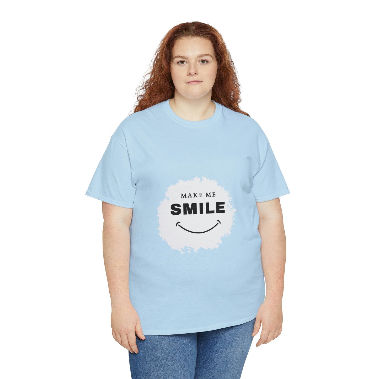 Make me smile Your Style with Our Custom Printed Tee Unique Design Comfortable Fit and Personalized for You.  color, funny tshirt tee shirt