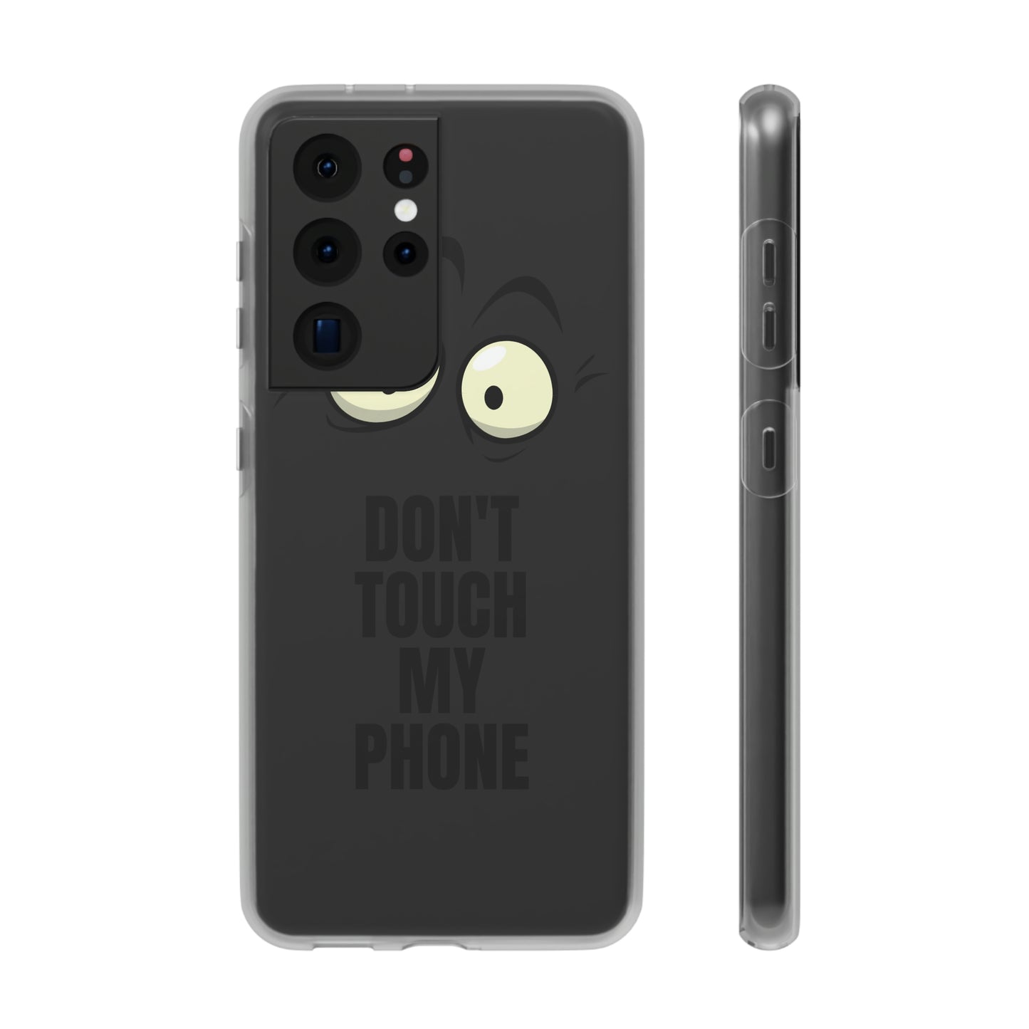 Don't touch my phone Flexi Cases Samsung Apple funny case protection slim design gift custom personalized protect iphone galazy S