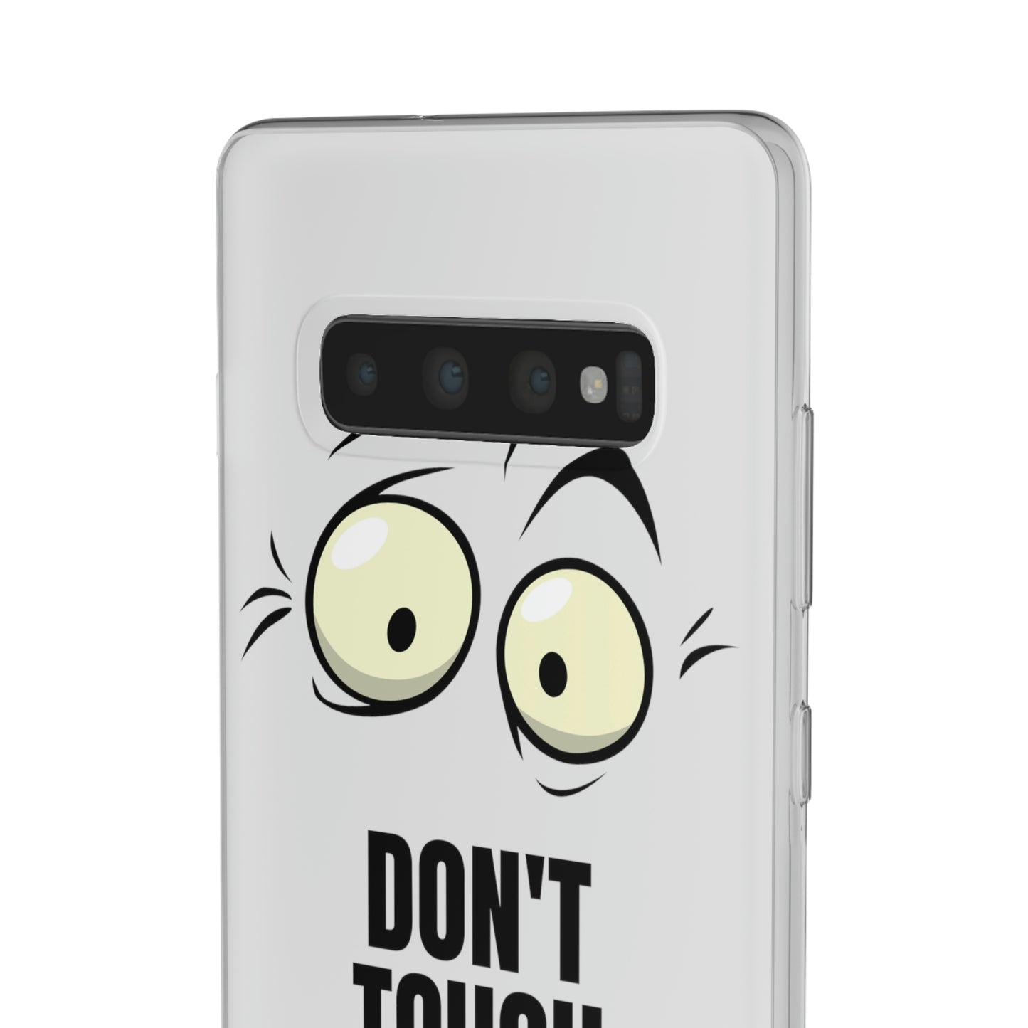 Don't touch my phone Flexi Cases Samsung Apple funny case protection slim design gift custom personalized protect iphone galazy S