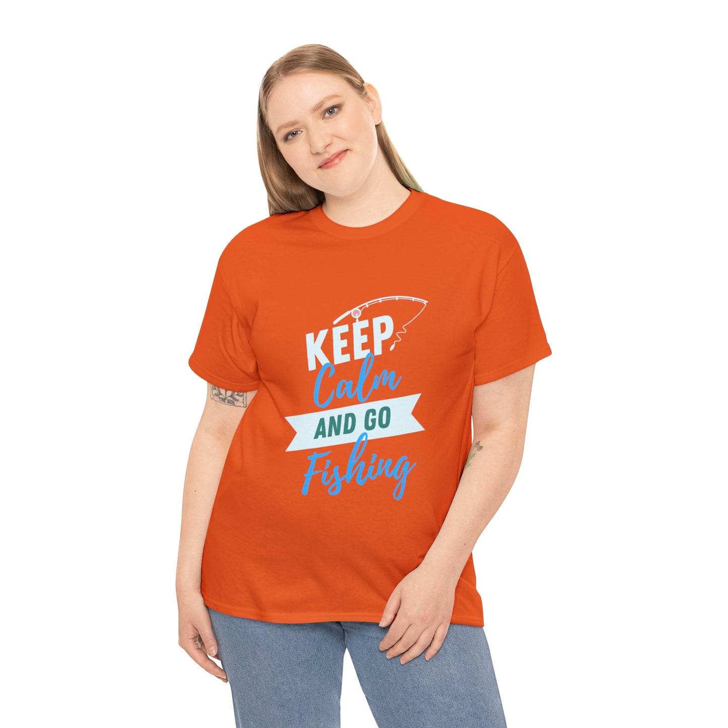 Keep Calm Fishing Your Style  Our Custom Printed Tee Unique Design Comfortable Fit and Personalized for You. color, funny tshirt tee shirt