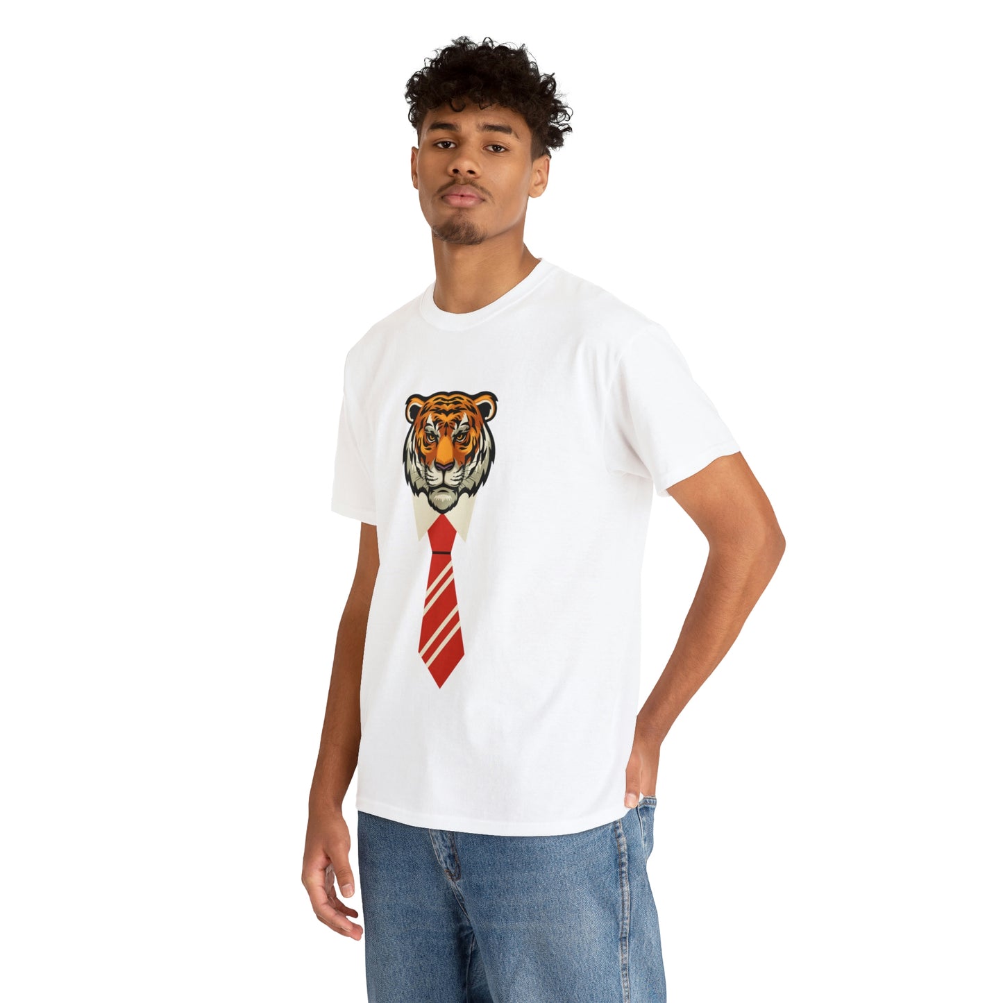 Tiger Tie Your Style Our Custom Printed Tee Unique Design Comfortable Fit Personalized for You color, funny tshirt tee shirt motivation