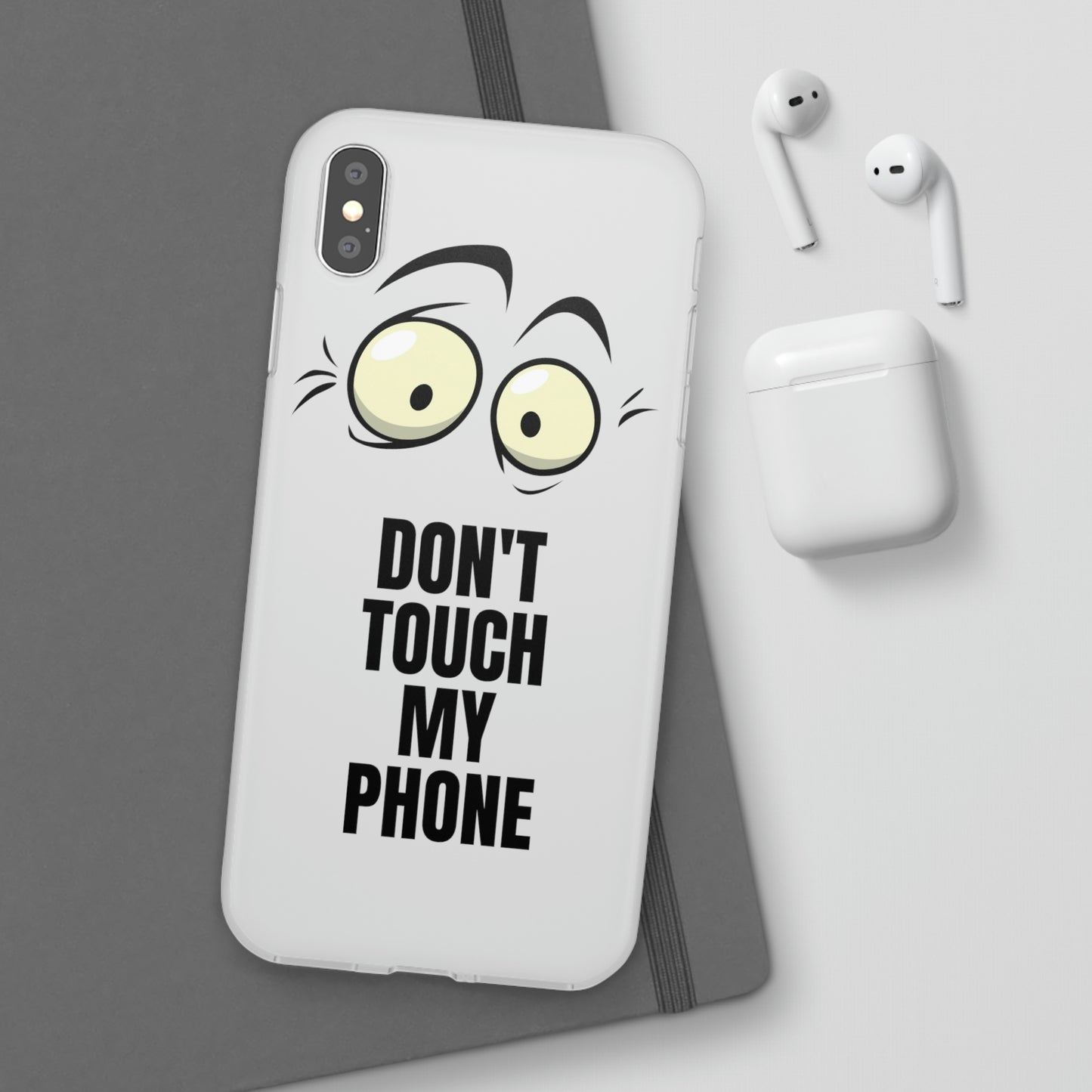 Don't touch my phone Flexi Cases Samsung Apple funny case protection slim design gift custom personalized protect iphone galazy S