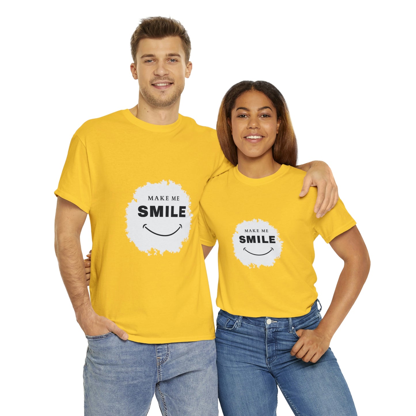 Make me smile Your Style with Our Custom Printed Tee Unique Design Comfortable Fit and Personalized for You.  color, funny tshirt tee shirt