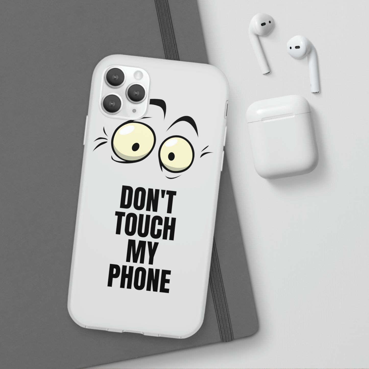 Don't touch my phone Flexi Cases Samsung Apple funny case protection slim design gift custom personalized protect iphone galazy S