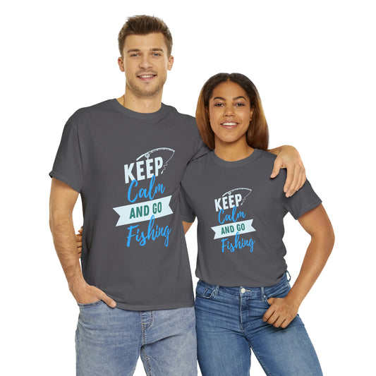 Keep Calm Fishing Your Style  Our Custom Printed Tee Unique Design Comfortable Fit and Personalized for You. color, funny tshirt tee shirt