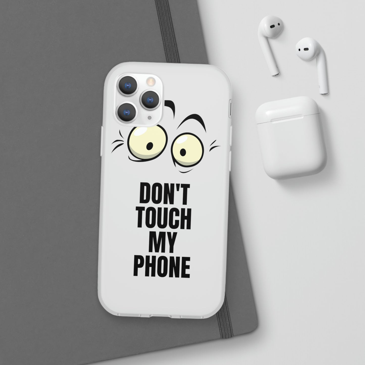 Don't touch my phone Flexi Cases Samsung Apple funny case protection slim design gift custom personalized protect iphone galazy S