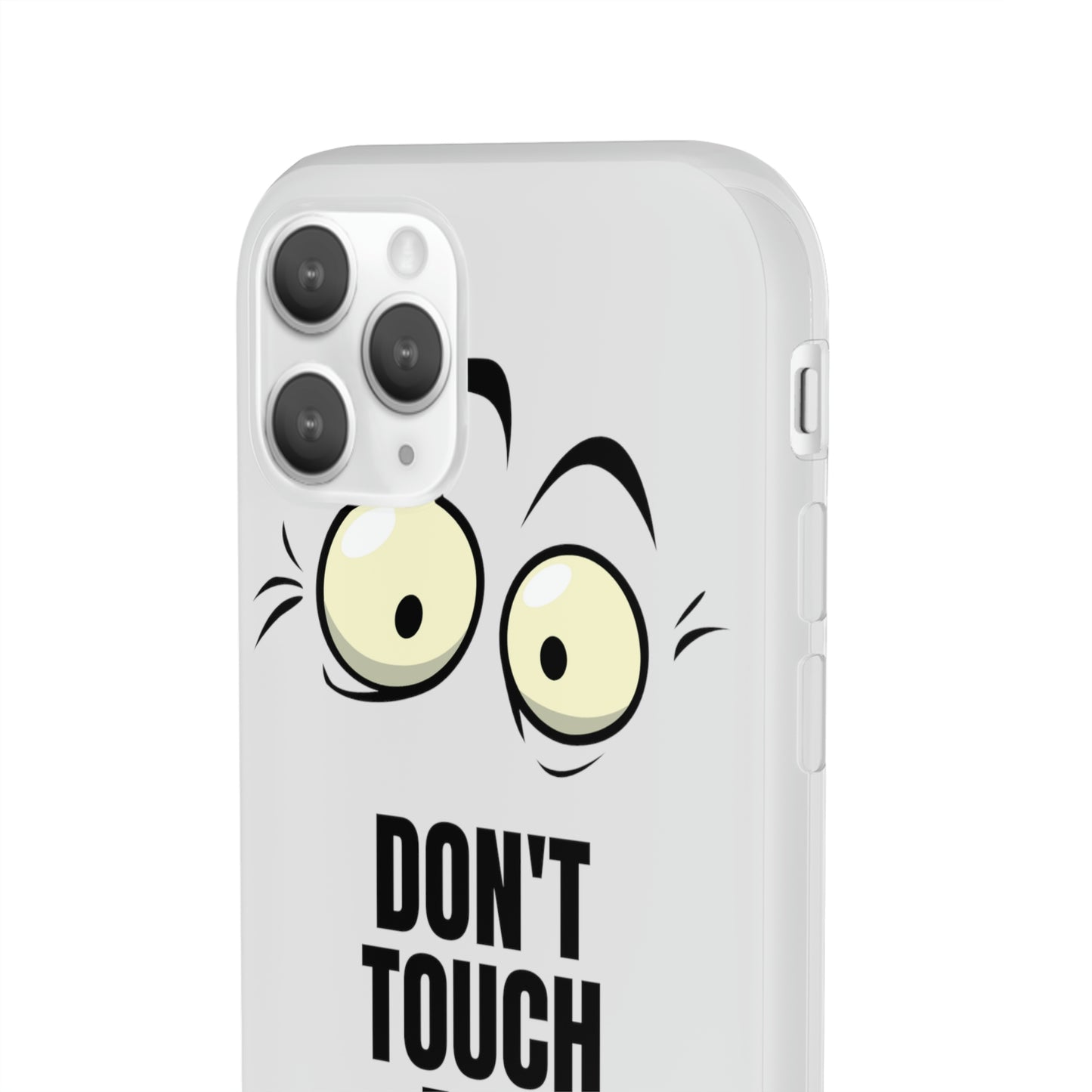 Don't touch my phone Flexi Cases Samsung Apple funny case protection slim design gift custom personalized protect iphone galazy S