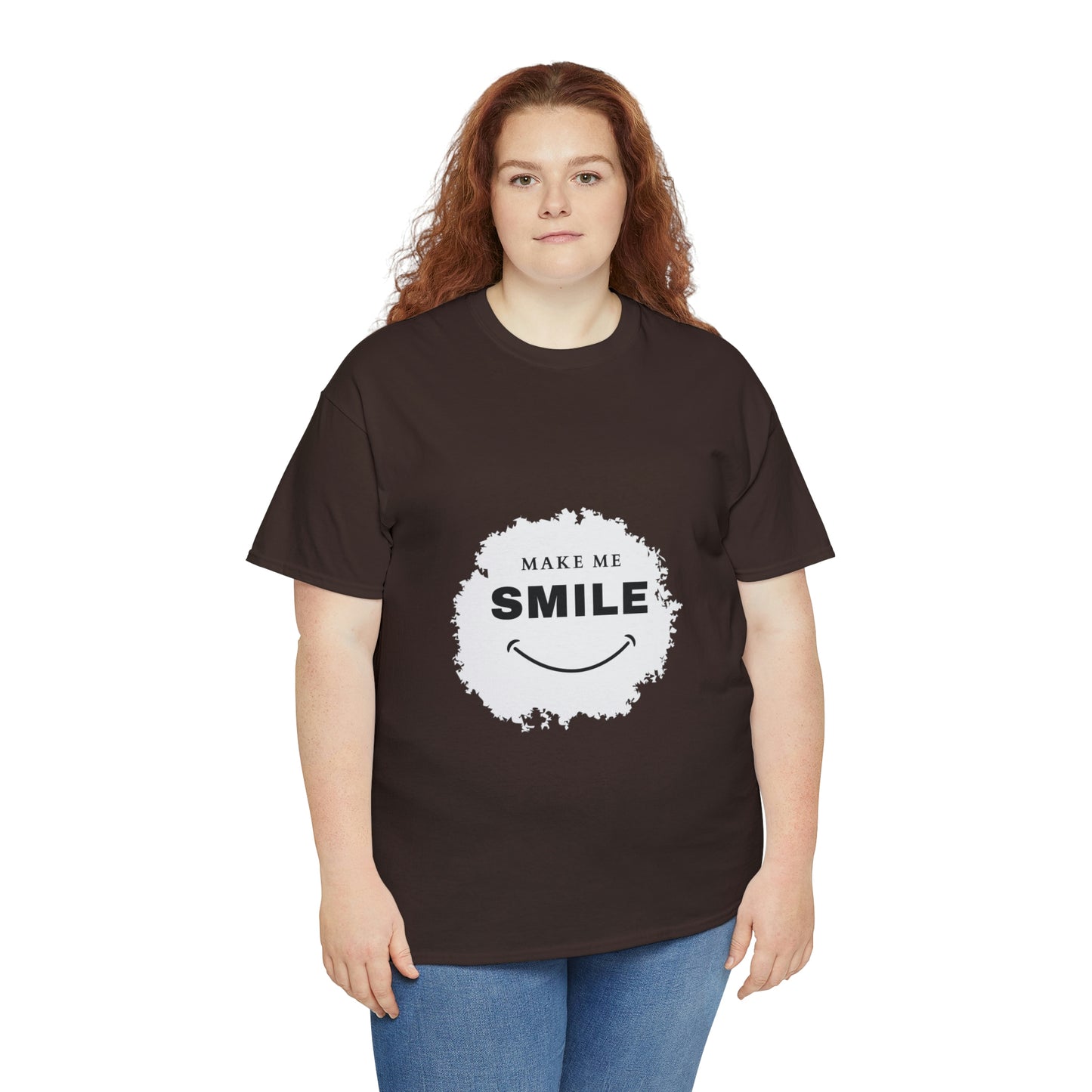 Make me smile Your Style with Our Custom Printed Tee Unique Design Comfortable Fit and Personalized for You.  color, funny tshirt tee shirt