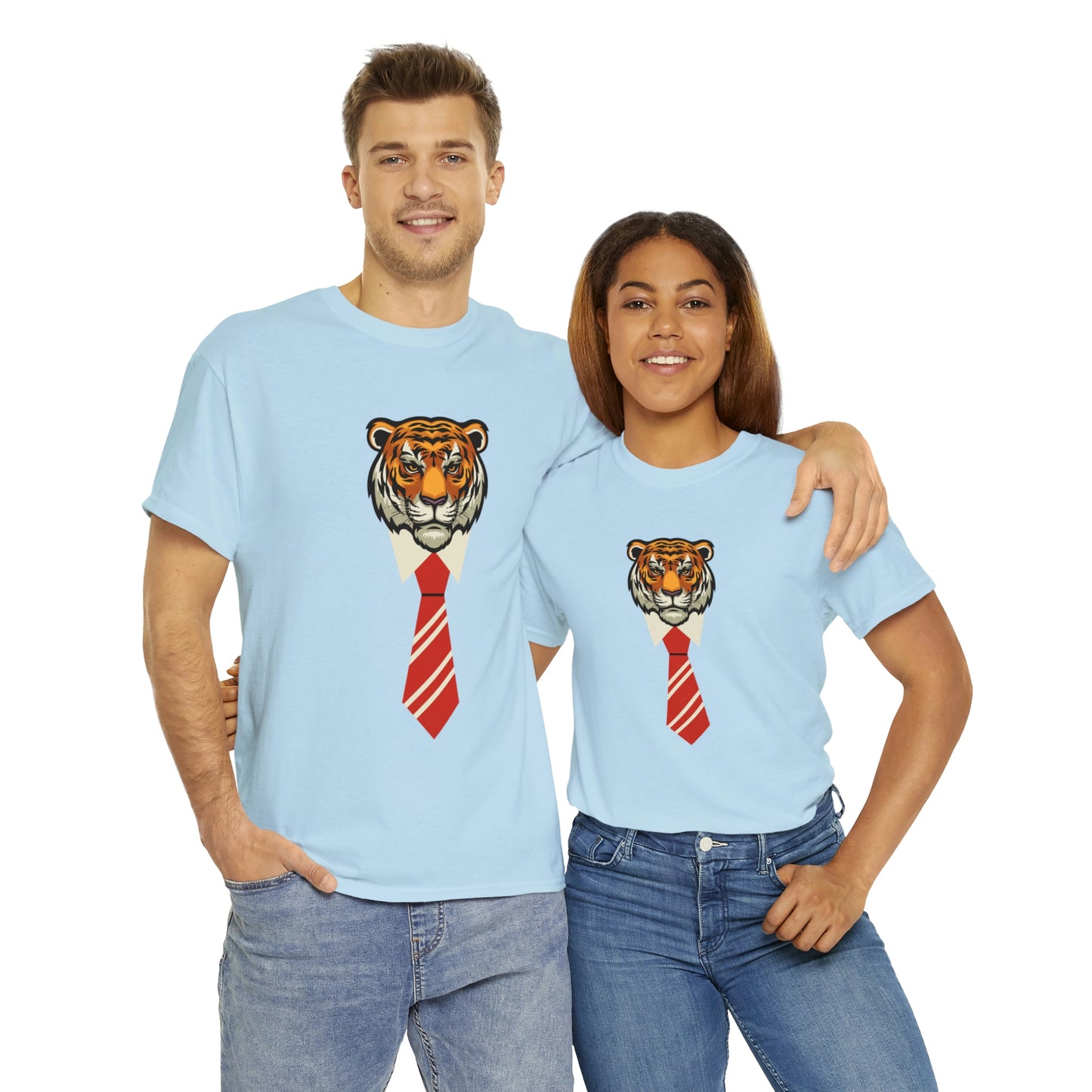 Tiger Tie Your Style Our Custom Printed Tee Unique Design Comfortable Fit Personalized for You color, funny tshirt tee shirt motivation