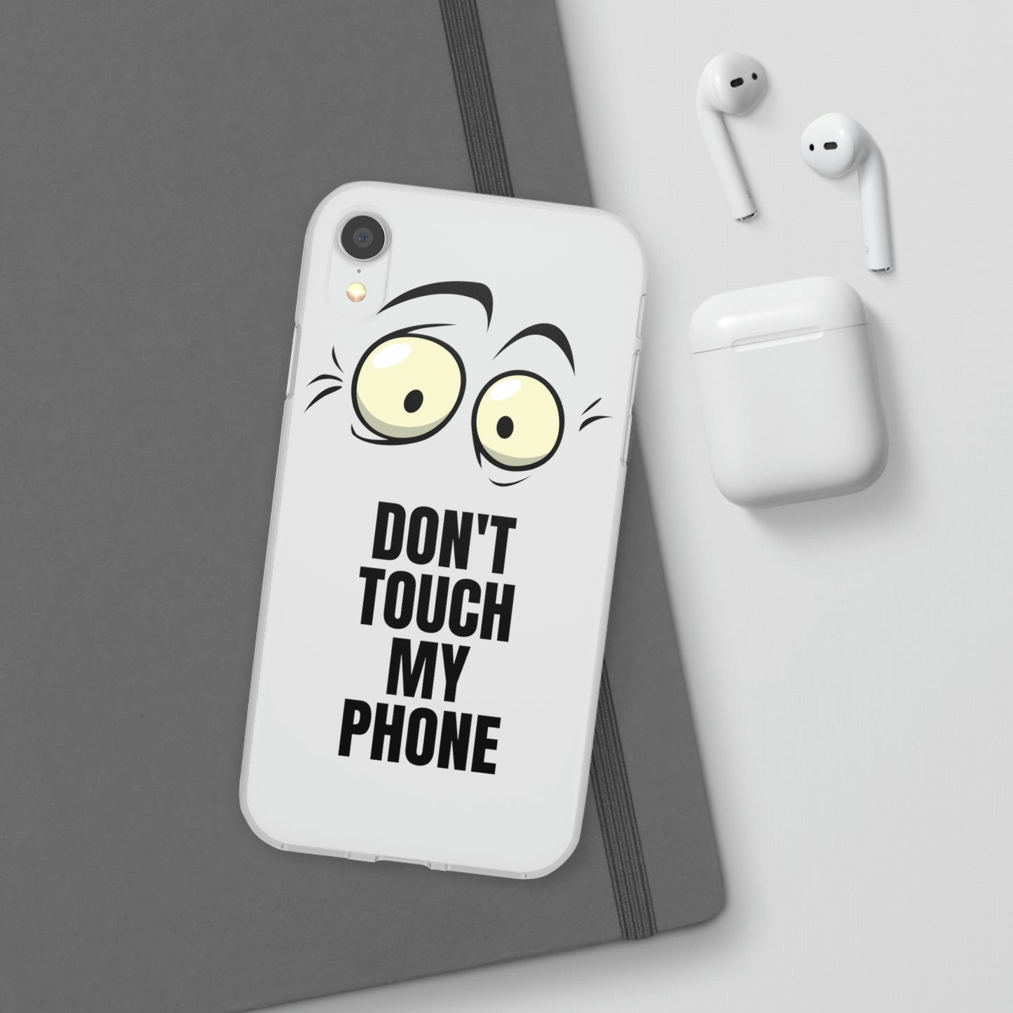 Don't touch my phone Flexi Cases Samsung Apple funny case protection slim design gift custom personalized protect iphone galazy S