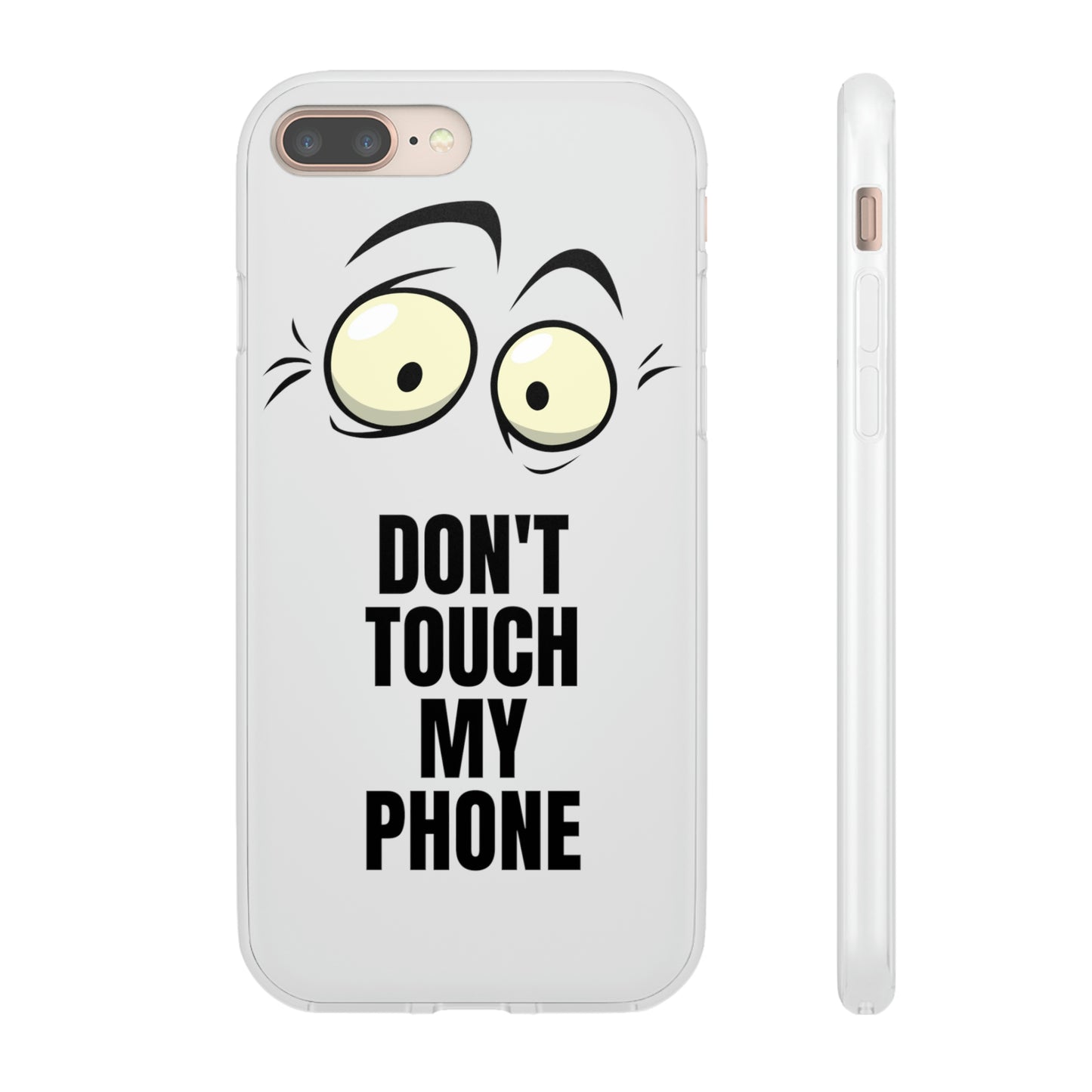 Don't touch my phone Flexi Cases Samsung Apple funny case protection slim design gift custom personalized protect iphone galazy S