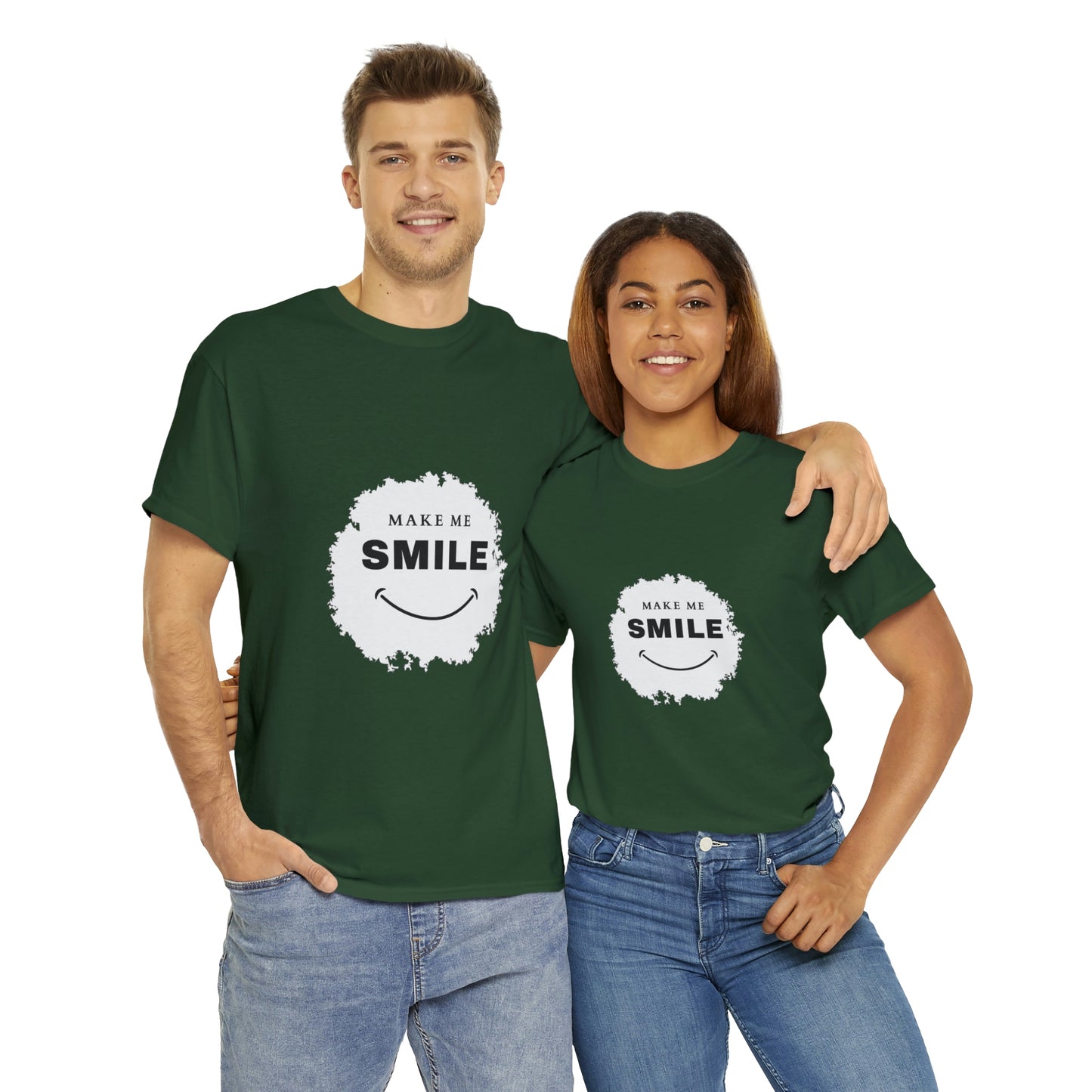 Make me smile Your Style with Our Custom Printed Tee Unique Design Comfortable Fit and Personalized for You.  color, funny tshirt tee shirt