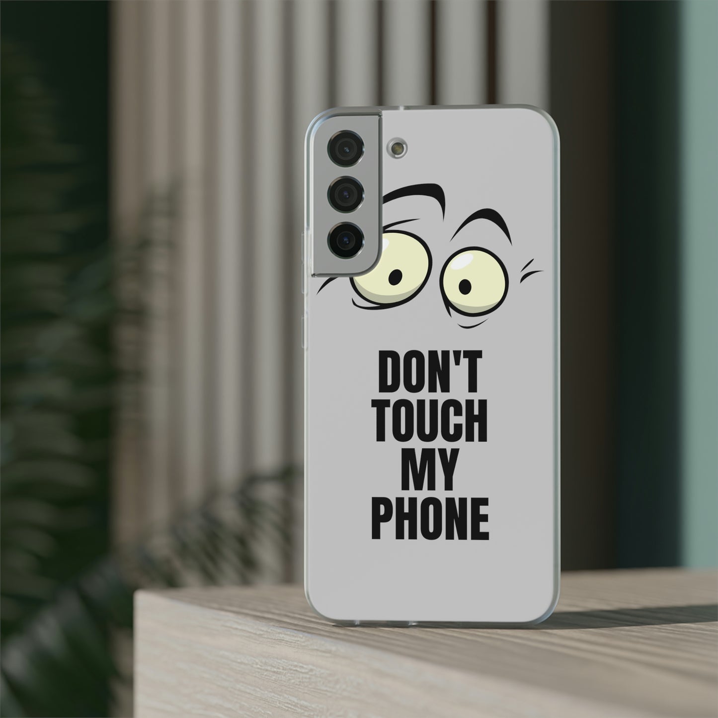 Don't touch my phone Flexi Cases Samsung Apple funny case protection slim design gift custom personalized protect iphone galazy S