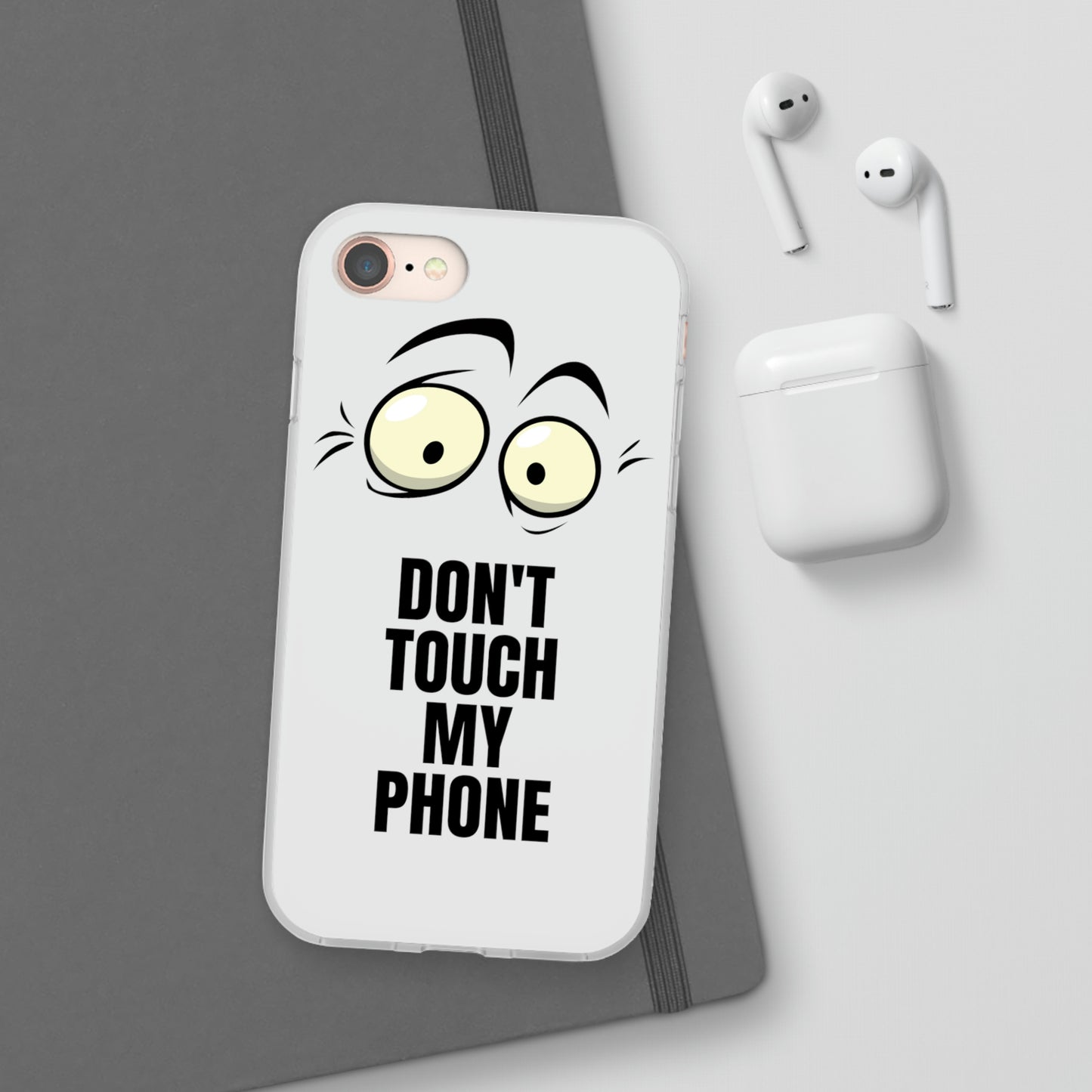 Don't touch my phone Flexi Cases Samsung Apple funny case protection slim design gift custom personalized protect iphone galazy S