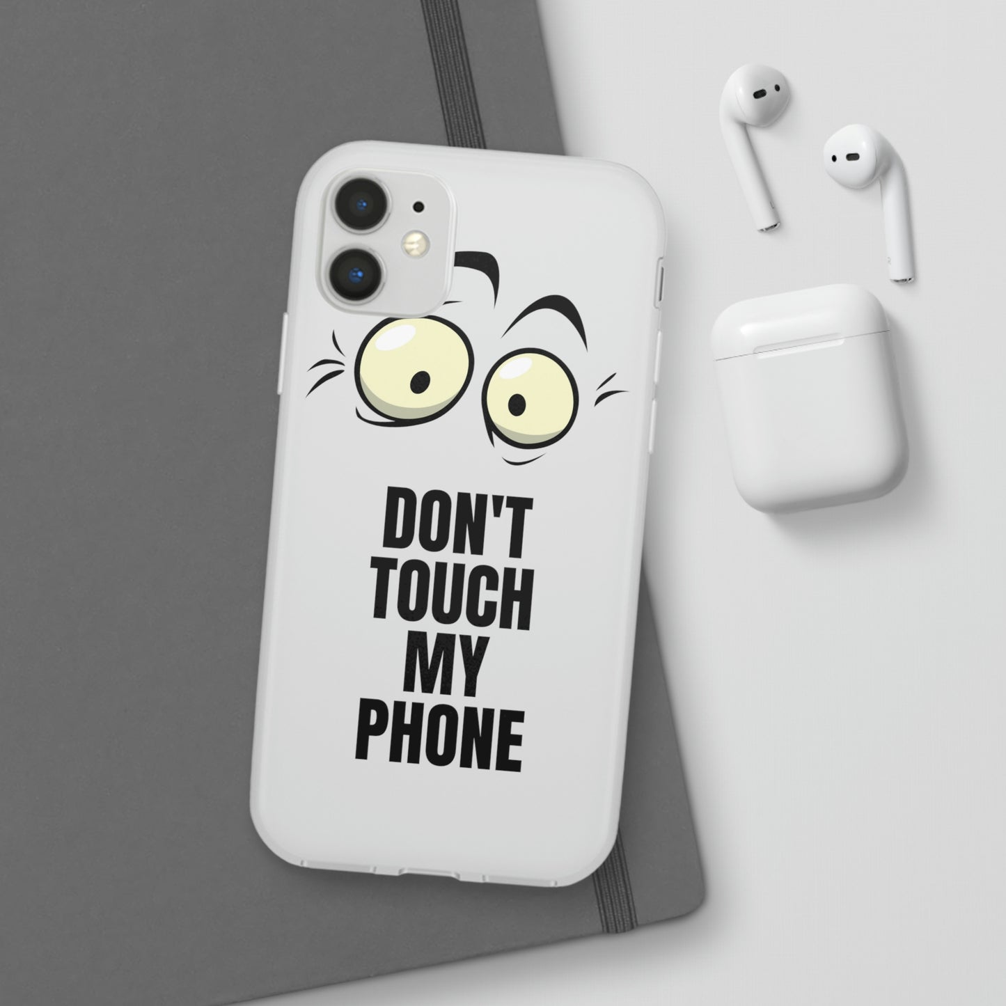 Don't touch my phone Flexi Cases Samsung Apple funny case protection slim design gift custom personalized protect iphone galazy S