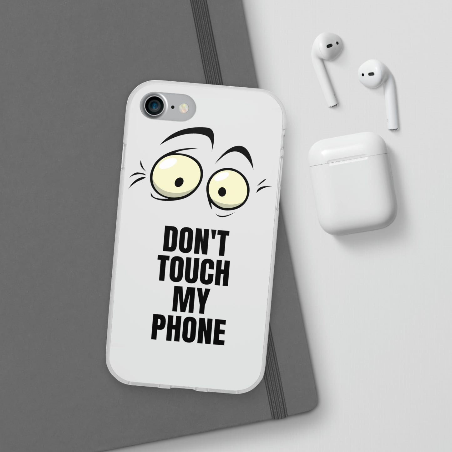 Don't touch my phone Flexi Cases Samsung Apple funny case protection slim design gift custom personalized protect iphone galazy S