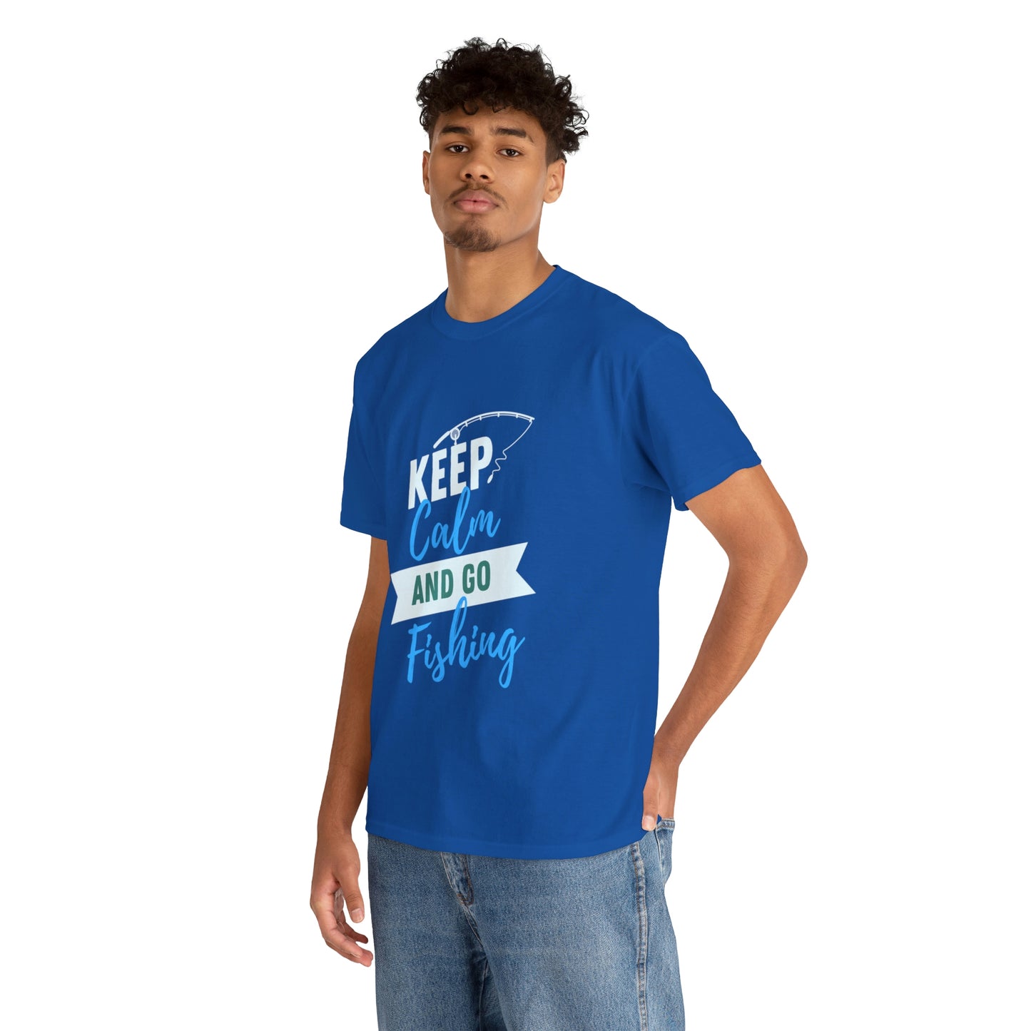 Keep Calm Fishing Your Style  Our Custom Printed Tee Unique Design Comfortable Fit and Personalized for You. color, funny tshirt tee shirt