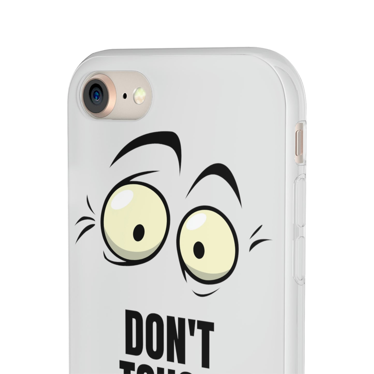 Don't touch my phone Flexi Cases Samsung Apple funny case protection slim design gift custom personalized protect iphone galazy S