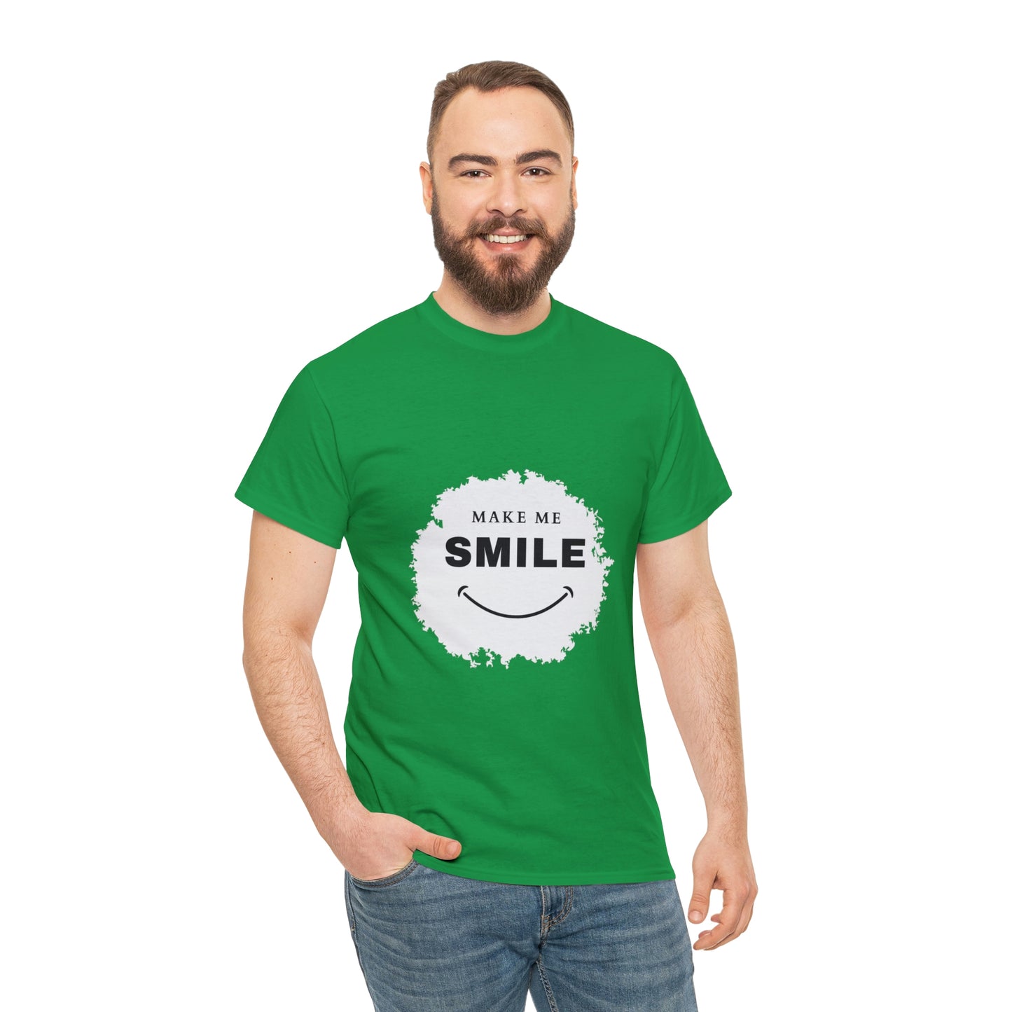 Make me smile Your Style with Our Custom Printed Tee Unique Design Comfortable Fit and Personalized for You.  color, funny tshirt tee shirt