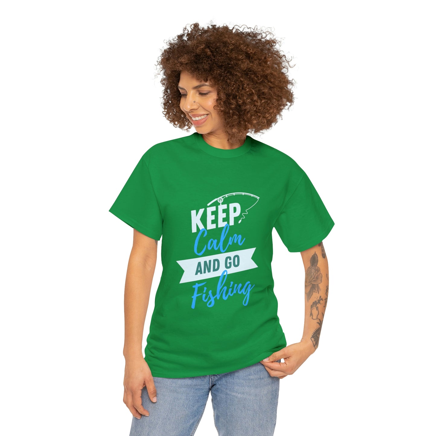 Keep Calm Fishing Your Style  Our Custom Printed Tee Unique Design Comfortable Fit and Personalized for You. color, funny tshirt tee shirt